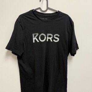 Michael Kors Black Graphic Tee